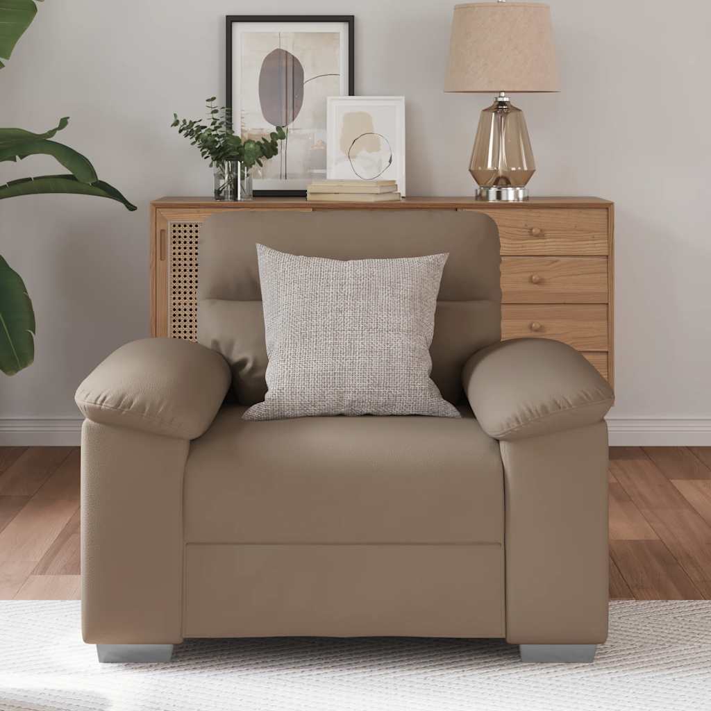 Fauteuil Cappuccino 100x81x84 cm kunstleer