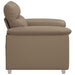 Fauteuil Cappuccino 100x81x84 cm kunstleer