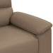 Fauteuil Cappuccino 100x81x84 cm kunstleer