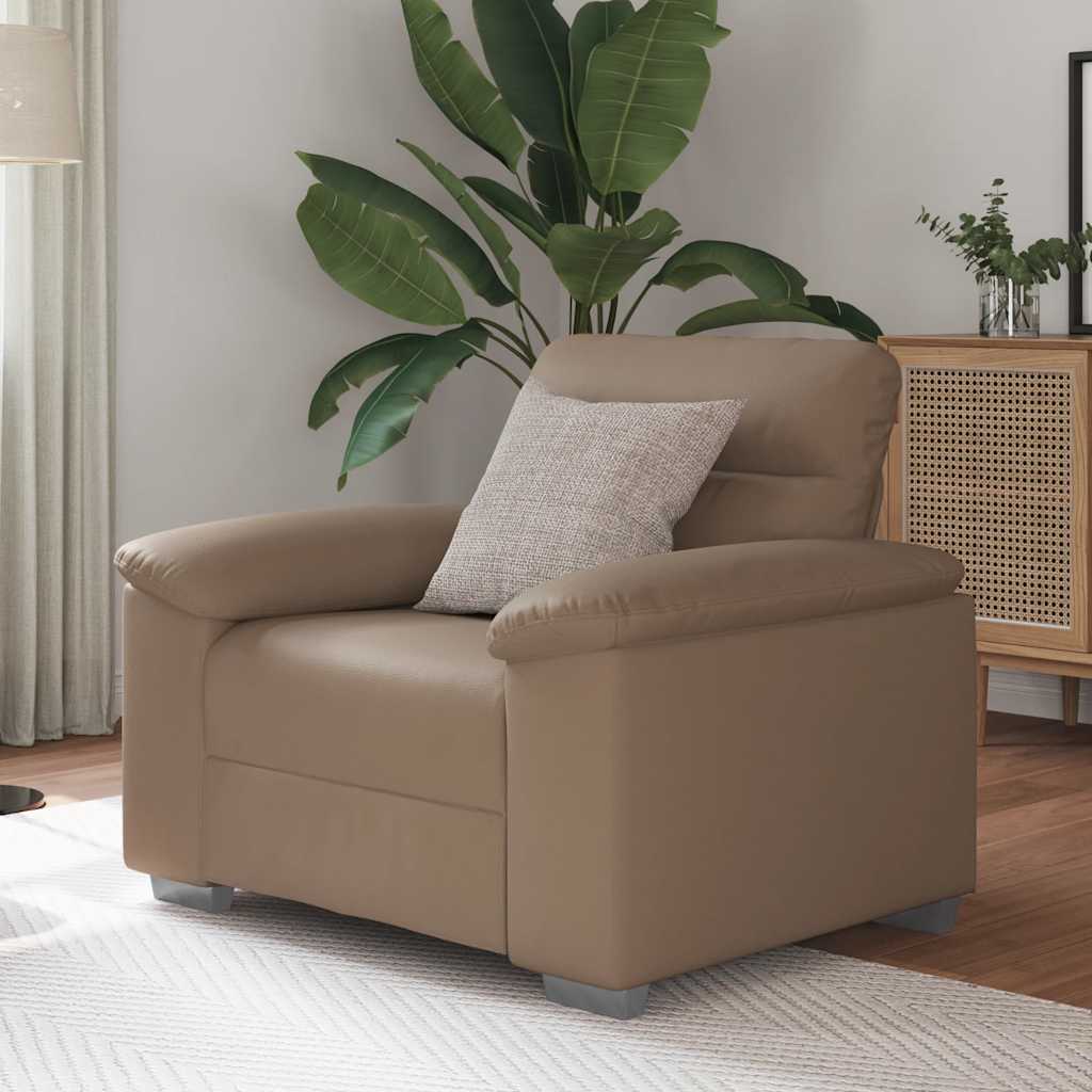 Fauteuil Cappuccino 100x81x84 cm kunstleer