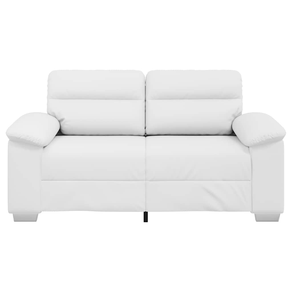 2-zitsbank wit 160x81x84 cm kunstleer