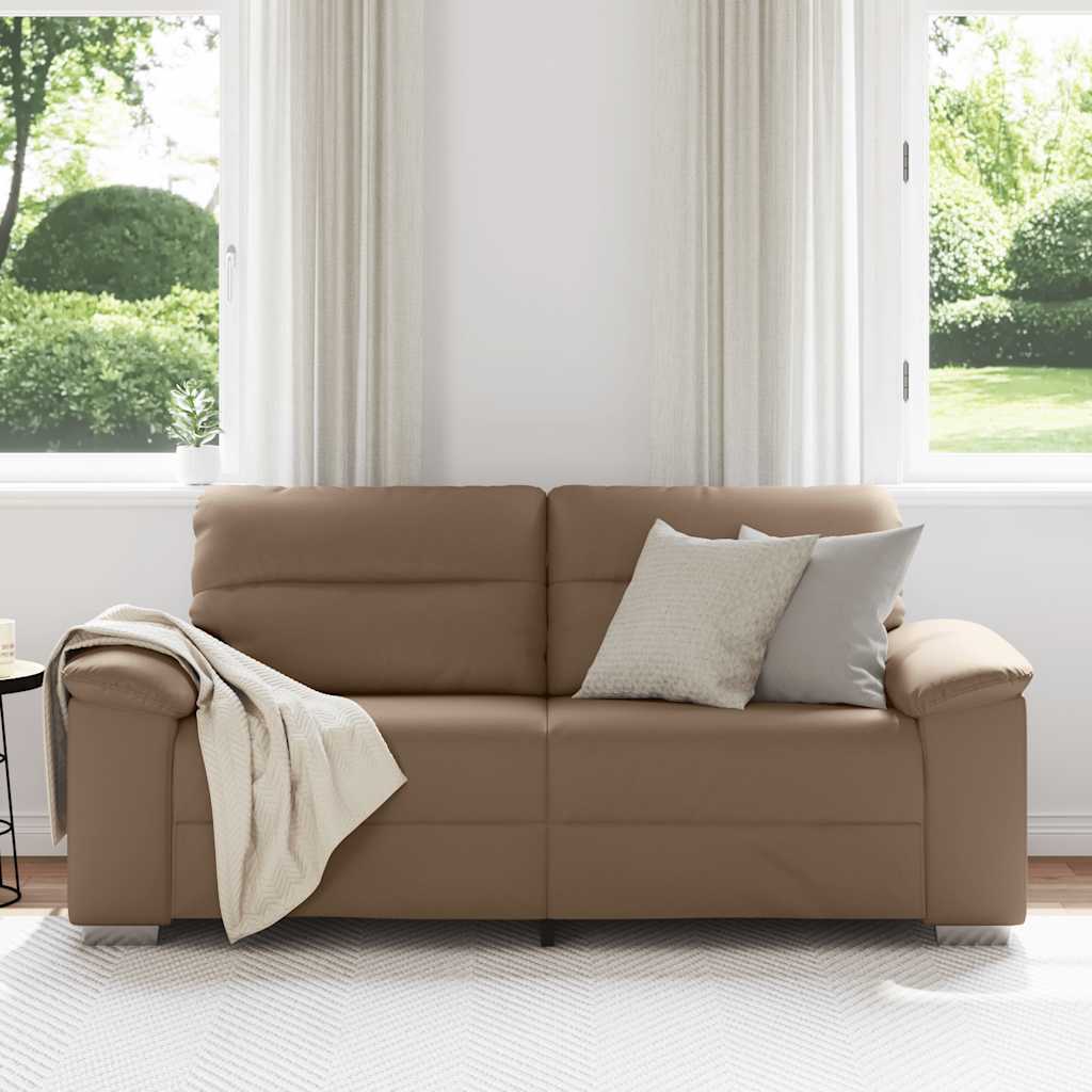 2-zitsbank Cappuccino 180x81x84 cm kunstleer