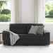 2-zitsbank zwart 180x81x84 cm kunstleer