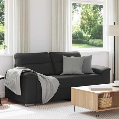 2-zitsbank zwart 180x81x84 cm kunstleer