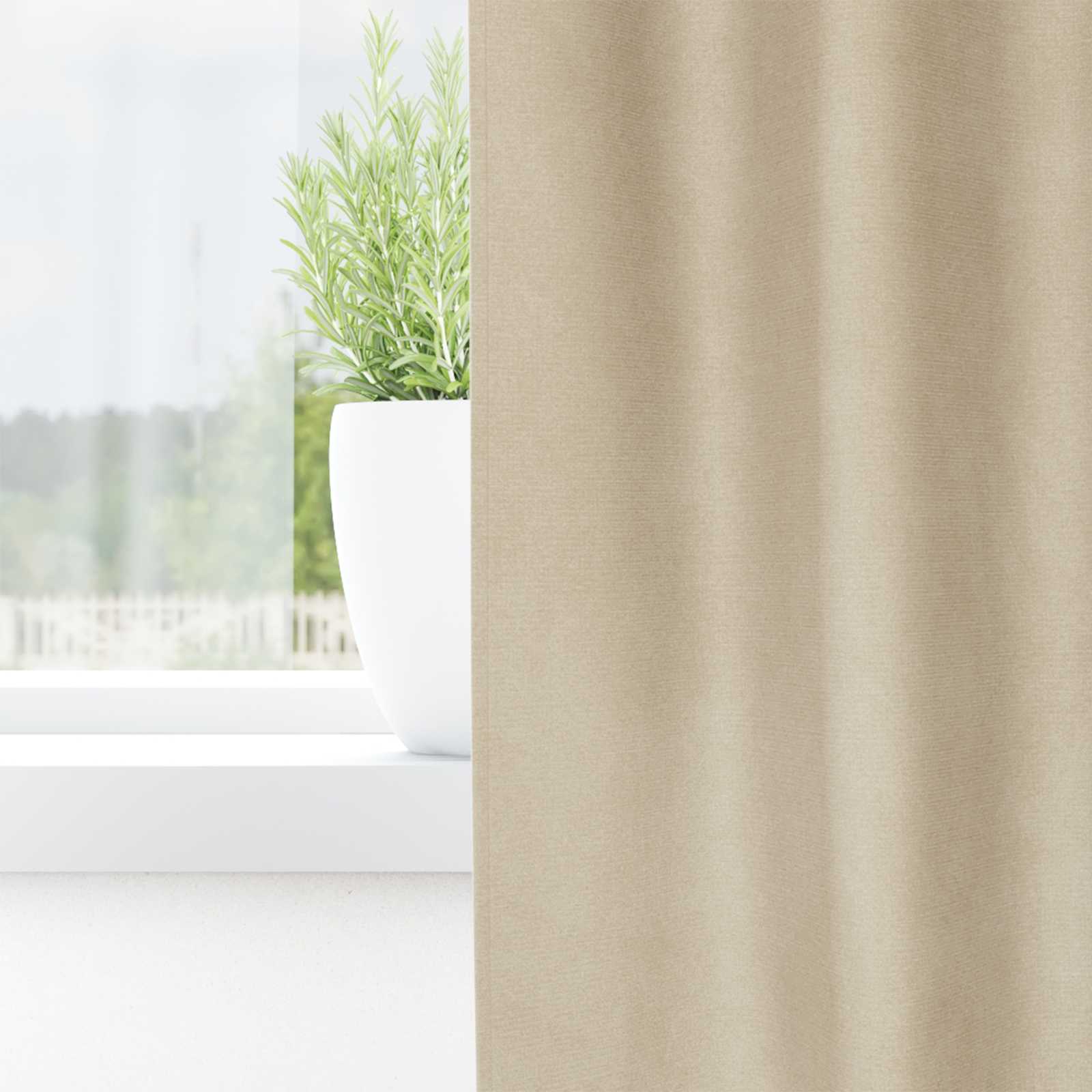 Verduisterende gordijnen 2 st Crème 140 x 175 cm Fluweel