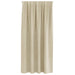 Verduisterende gordijnen 2 st Crème 140 x 175 cm Fluweel