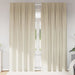 Verduisterende gordijnen 2 st Crème 140 x 225 cm Fluweel