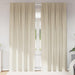 Verduisterende gordijnen 2 st Crème 140 x 260 cm Fluweel