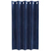 Verduisterende gordijnen 2 st Donkerblauw 140 x 140 cm Fluweel
