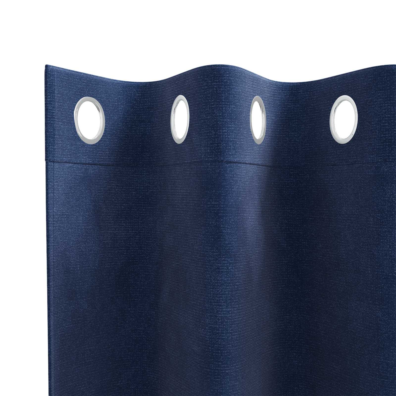 Verduisterende gordijnen 2 st Donkerblauw 140 x 260 cm Fluweel