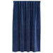 Verduisterende gordijnen 2 st Donkerblauw 140 x 140 cm Fluweel