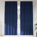 Verduisterende gordijnen 2 st Donkerblauw 140 x 245 cm Fluweel