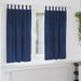 Verduisterende gordijnen 2 st Donkerblauw 140 x 175 cm Fluweel