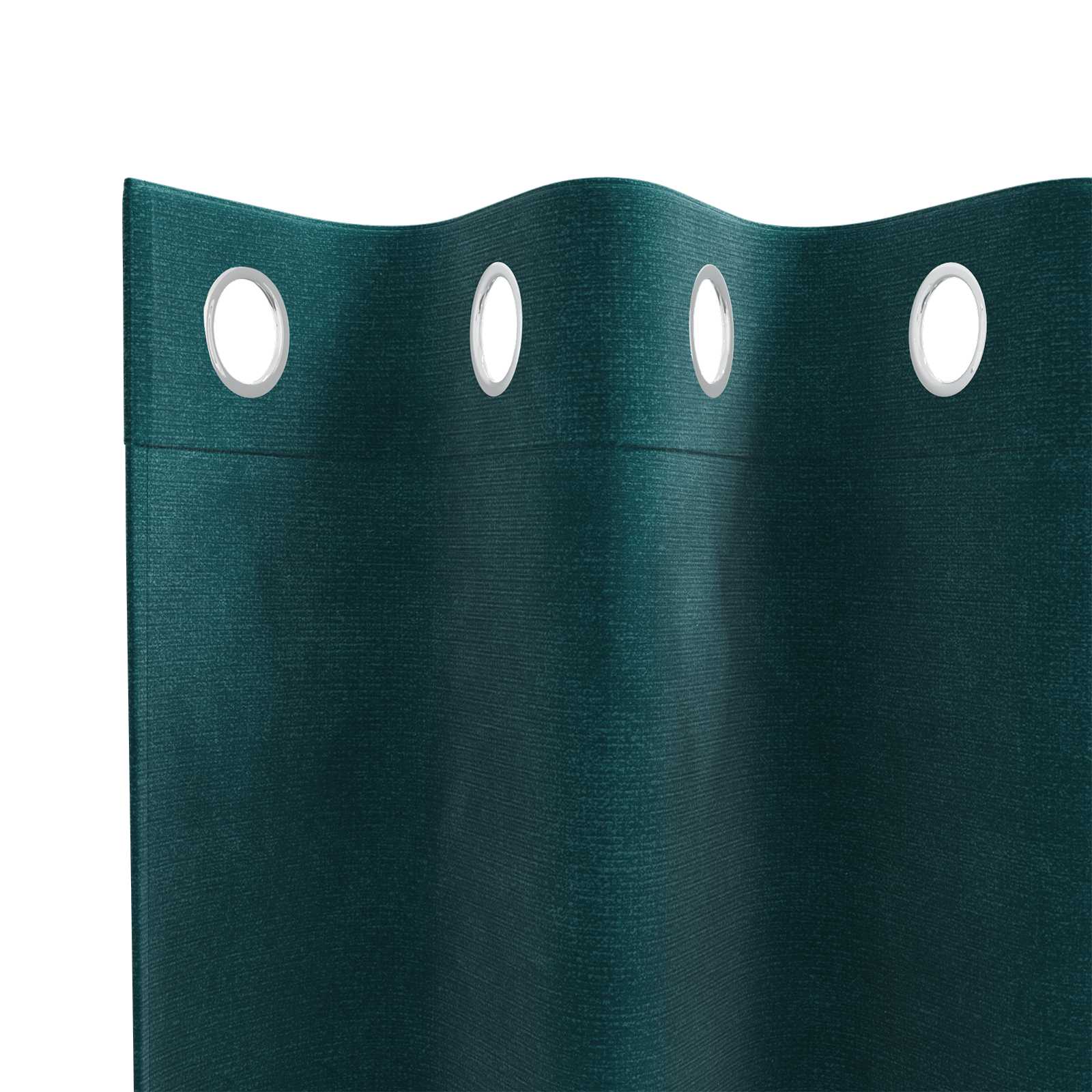 Verduisterende gordijnen 2 st Donkergroen 140 x 140 cm Fluweel