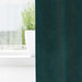 Verduisterende gordijnen 2 st Donkergroen 140 x 140 cm Fluweel