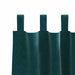 Verduisterende gordijnen 2 st Donkergroen 140 x 225 cm Fluweel