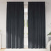 Verduisterende gordijnen 2 st Donkergrijs 140 x 260 cm Fluweel