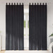 Verduisterende gordijnen 2 st Donkergrijs 140 x 260 cm Fluweel