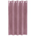 Verduisterende gordijnen 2 st Donkerroze 140 x 140 cm Fluweel