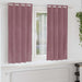 Verduisterende gordijnen 2 st Donkerroze 140 x 175 cm Fluweel