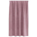 Verduisterende gordijnen 2 st Donkerroze 140 x 140 cm Fluweel