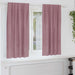 Verduisterende gordijnen 2 st Donkerroze 140 x 175 cm Fluweel
