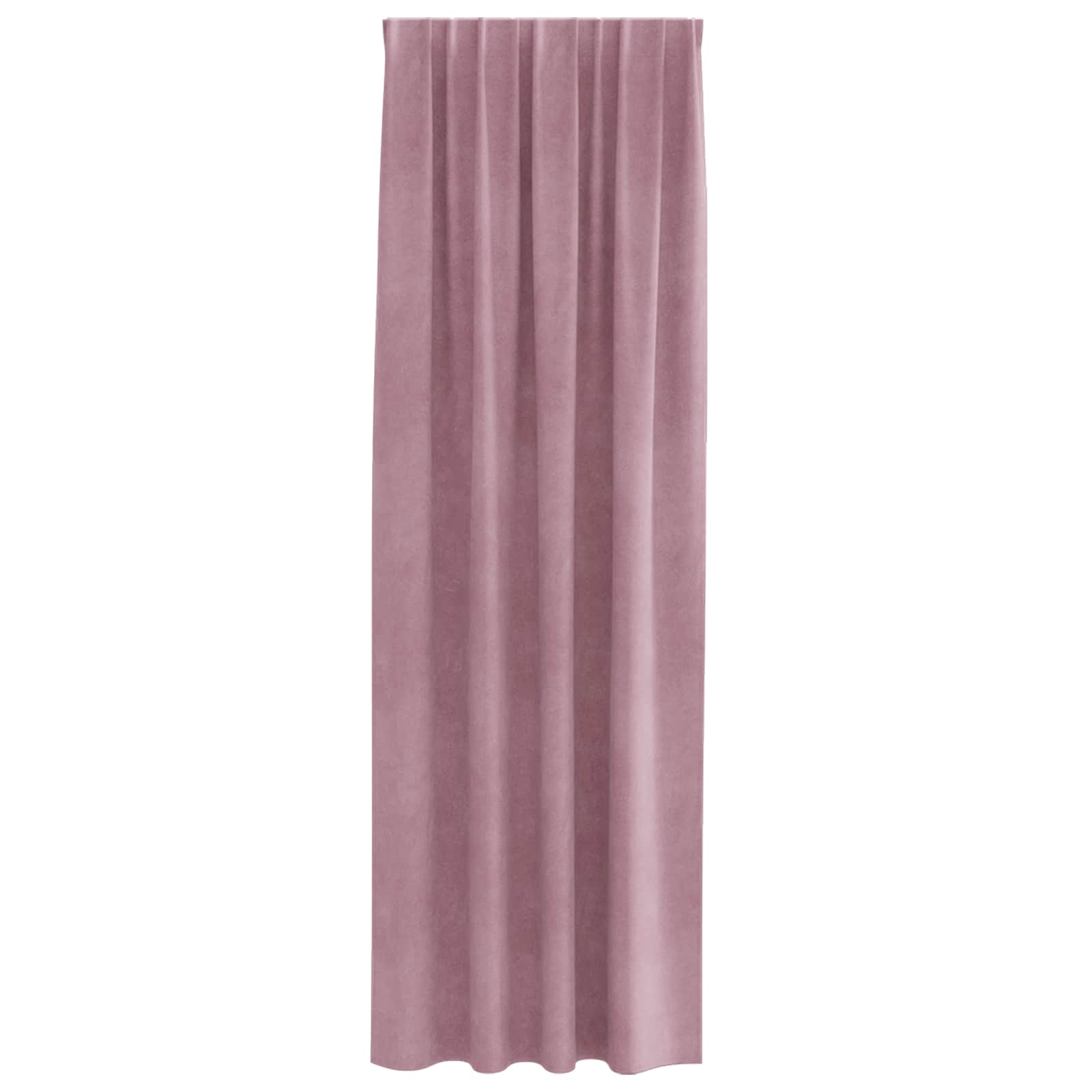 Verduisterende gordijnen 2 st Donkerroze 140 x 260 cm Fluweel