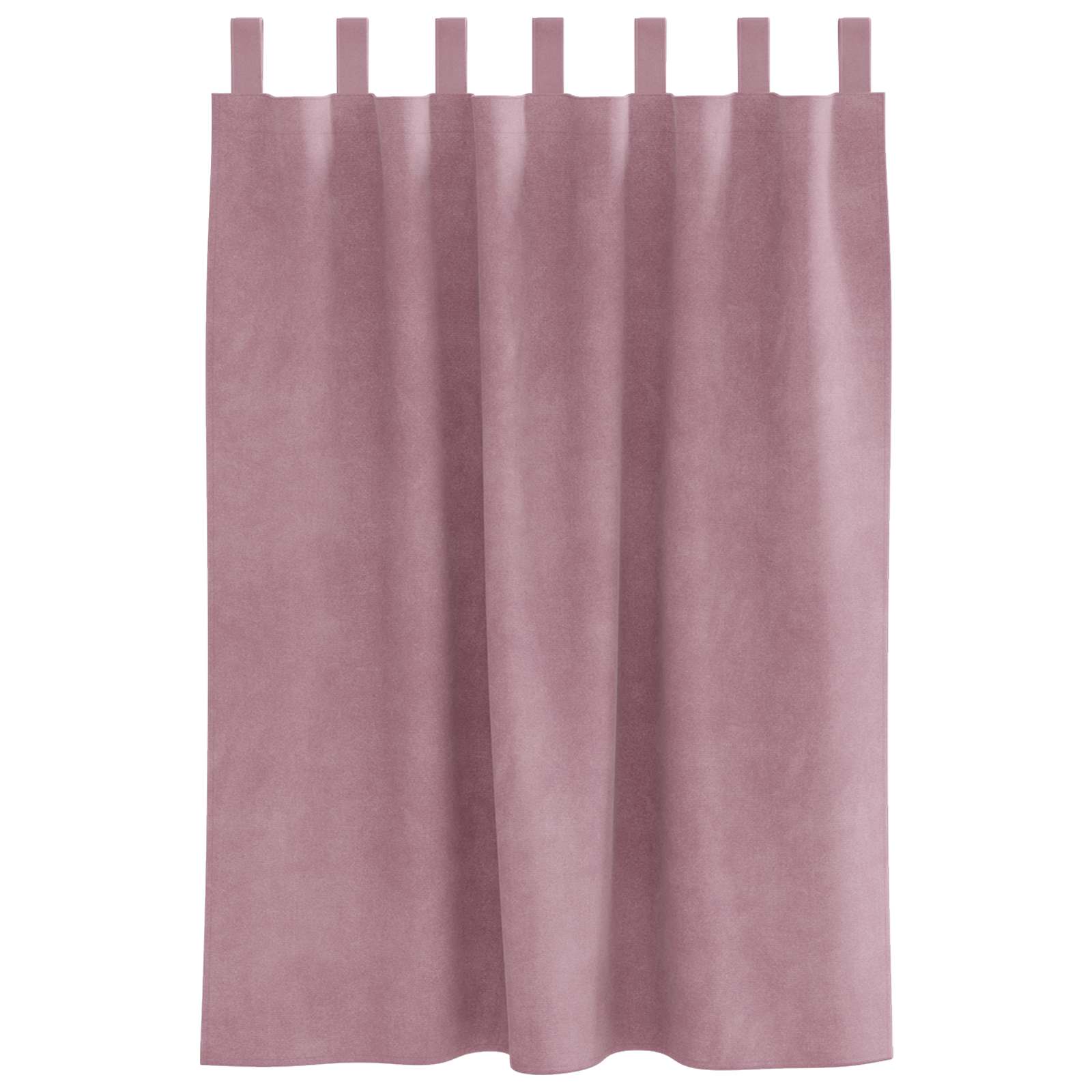 Verduisterende gordijnen 2 st Donkerroze 140 x 140 cm Fluweel
