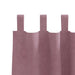 Verduisterende gordijnen 2 st Donkerroze 140 x 260 cm Fluweel