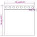 Verduisterende gordijnen 2 pcs Lichtgrijs 140 x 140 cm Fluweel