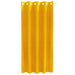 Verduisterende gordijnen 2 st Mosterdgeel 140 x 175 cm Fluweel