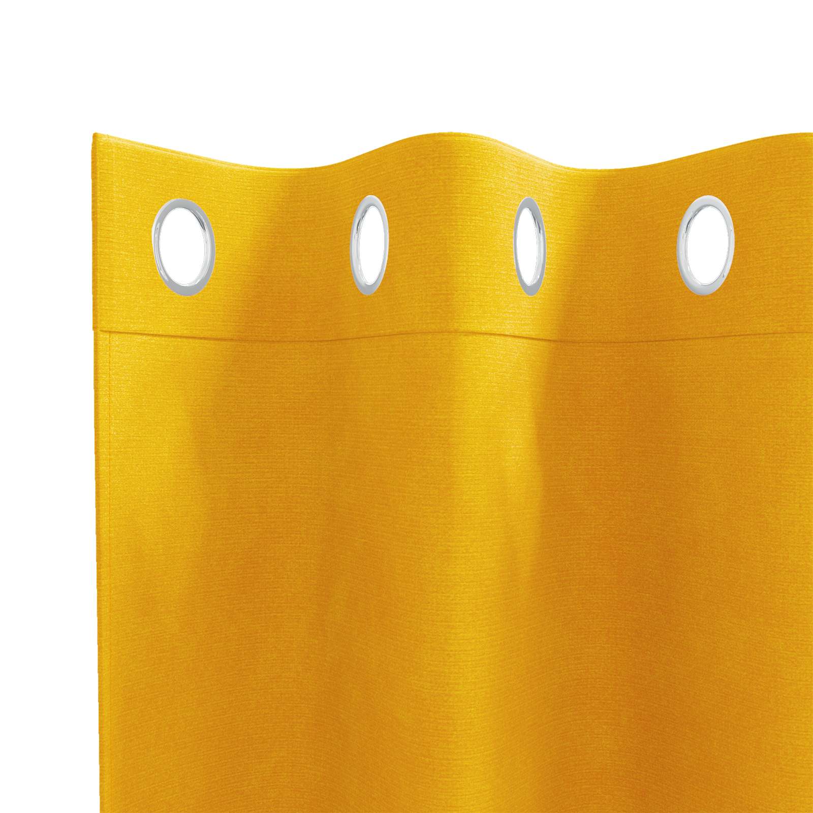 Verduisterende gordijnen 2 st Mosterdgeel 140 x 225 cm Fluweel