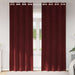 Verduisterende gordijnen 2 st Wijnrood 140 x 245 cm Fluweel