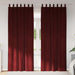 Verduisterende gordijnen 2 st Wijnrood 140 x 225 cm Fluweel