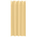Zwart-out Gordijnen met Ringen 2 st Beige 225 x 140 cm