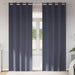 Zwart-out Gordijnen met Ringen 2 st Antraciet 245 x 140 cm