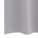 Zwart-out Gordijnen met Ringen 2 st Metaalgrijs 260 x 140 cm