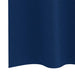 Zwart-out Gordijnen met Ringen 2 st Donkerblauw 260 x 140 cm