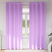 Zwart-out Gordijnen met Ringen 2 st Paars 225 x 140 cm