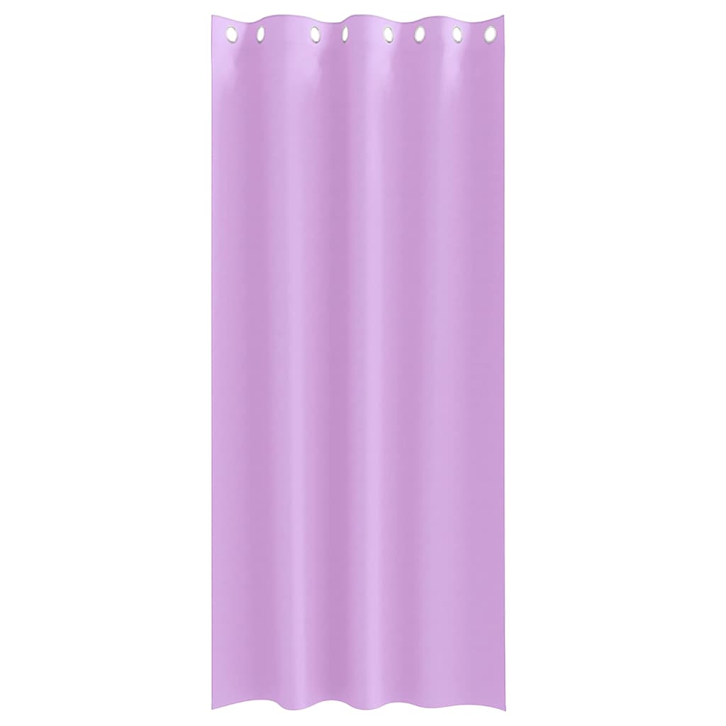 Zwart-out Gordijnen met Ringen 2 st Paars 260 x 140 cm
