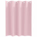 Zwart-out Gordijnen met Ringen 2 st Babyroze 140 x 140 cm