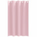 Zwart-out Gordijnen met Ringen 2 st Babyroze 175 x 140 cm