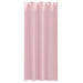 Zwart-out Gordijnen met Ringen 2 st Babyroze 245 x 140 cm