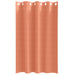 Zwart-out Gordijnen met Ringen 2 st Terracotta 175 x 140 cm