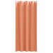 Zwart-out Gordijnen met Ringen 2 st Terracotta 225 x 140 cm