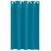 Zwart-out Gordijnen met Ringen 2 st Turquoise 175 x 140 cm