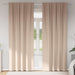 Zwart-out Gordijnen met Ringen 2 st Taupe 245 x 140 cm