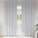 Zwart-out Gordijnen met Ringen 2 st Bleekgrijs 260 x 140 cm