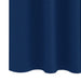 Zwart-out Gordijnen met Ringen 2 st Donkerblauw 260 x 140 cm