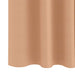 Zwart-out Gordijnen met Ringen 2 st Licht Bruin 225 x 140 cm